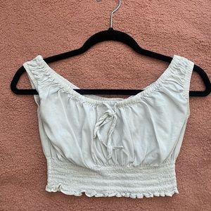 Brandy Melville, One Size, White Crop Top